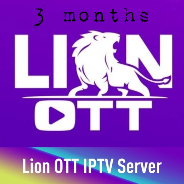 Lion IPTV Server 3 Months Subscription